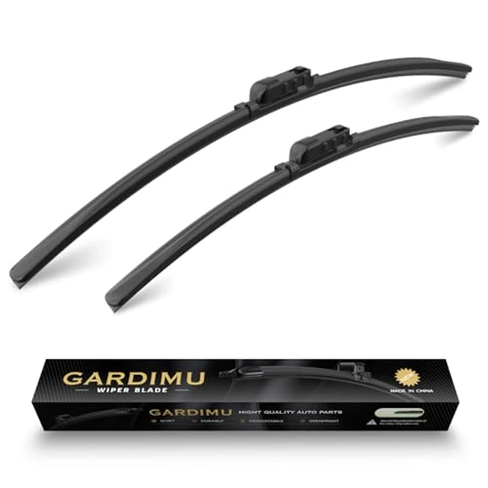 Replacement for Volkswagen Jetta 2019 2020 2021 2022 2023 2024 Windshield Wiper Blades, 2 Pieces of Car Front Window Wiper Blades for VW Jetta by GARDIMU - Image 1