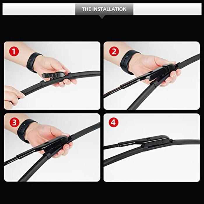 Replacement for Volkswagen Jetta 2019 2020 2021 2022 2023 2024 Windshield Wiper Blades, 2 Pieces of Car Front Window Wiper Blades for VW Jetta by GARDIMU - Image 5