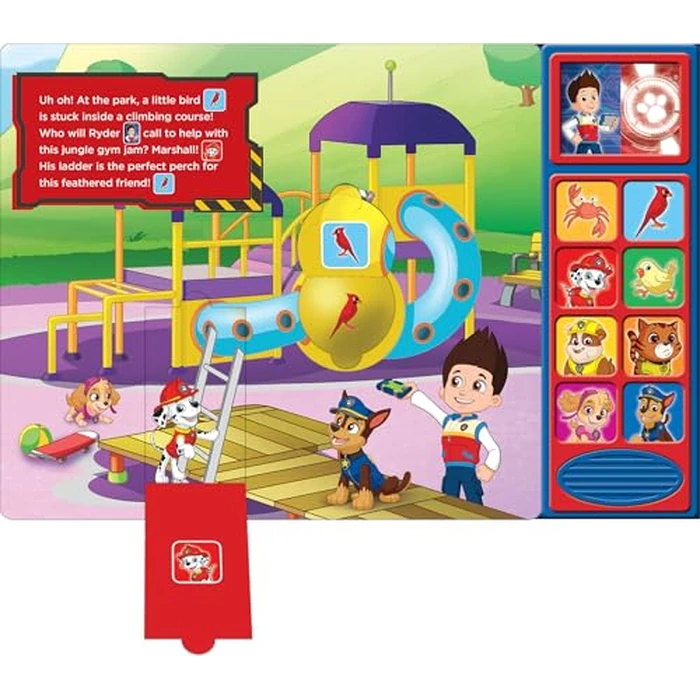 Nickelodeon: PAW Patrol - Animal Rescues! Lift-a-Flap Sound Book - PI Kids by Phoenix International Publications - Used - Very Good condition - CA$5.32