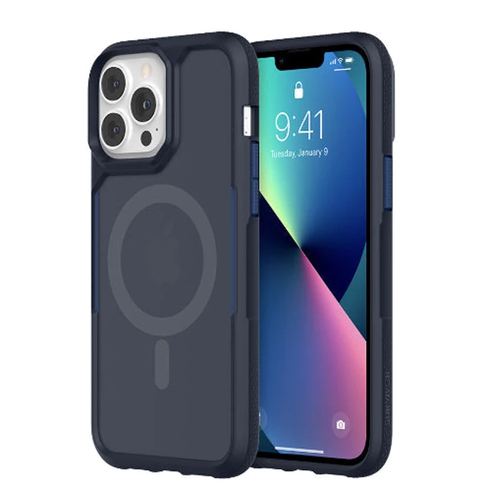 Griffin Survivor Endurance Phone Case for iPhone 13 Pro Max - Storm Blue by Griffin - Refurbished - Brand New condition