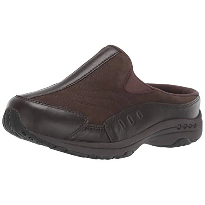 Easy Spirit Traveltime Women's Slip On, 9.5 E US, Dark Brown by Easy Spirit - Used - Like New condition