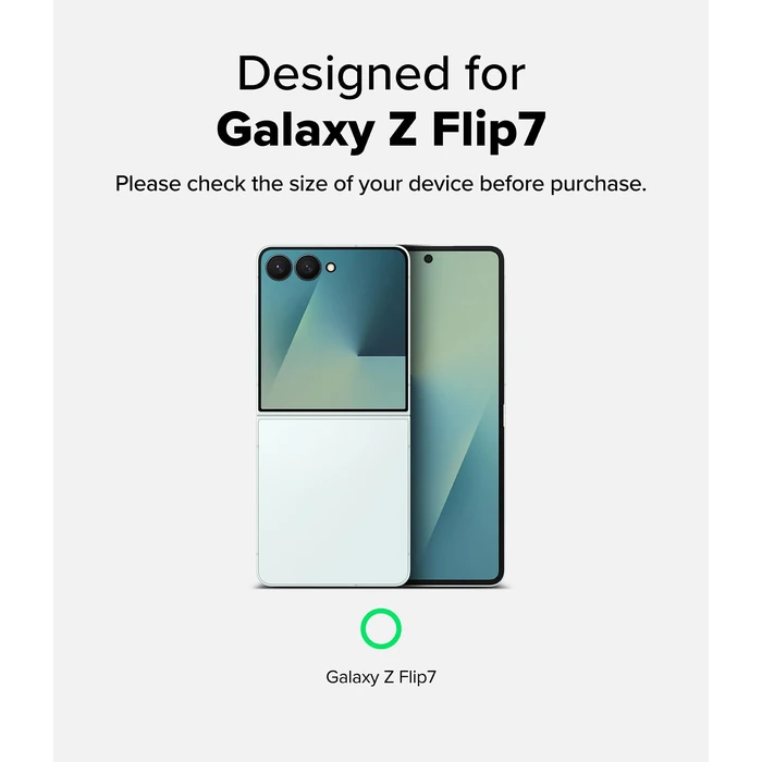 Ringke Onyx Magnetic [Compatible with MagSafe] for Samsung Galaxy Z Flip 7 Case, Firm Grip Non-Slip Anti-Fingerprint Scratch Resistant Sleek Slim Fit Shockproof Protective Phone Cover - Dark Green by Ringke - Image 2