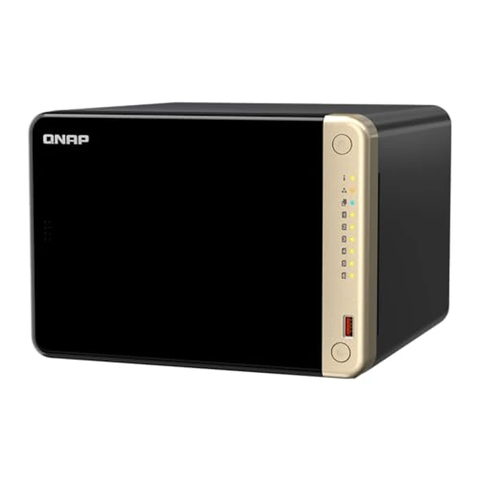 QNAP TS-664-8G-US 6 Bay High-Performance Desktop NAS with Intel Celeron Quad-core Processor, M.2 PCIe Slots and Dual 2.5GbE (2.5G/1G/100M) Network Connectivity (Diskless) by QNAP - Image 1
