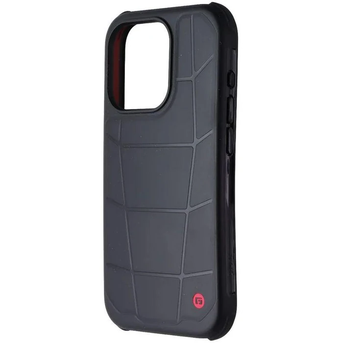 Clckr G-Form Force Protection Phone Case for MagSafe for iPhone 15 Pro - Black/Red by Clckr - Image 2