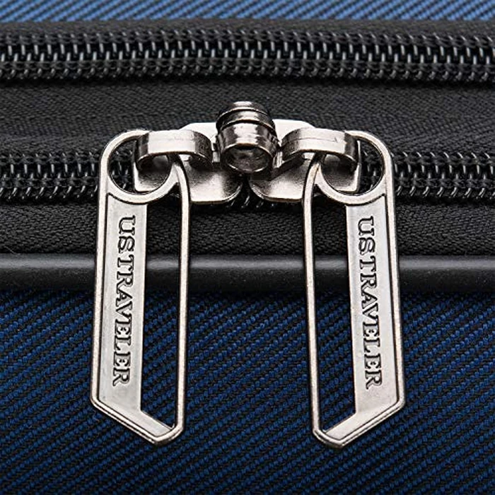 U.S. Traveler Aviron Bay Expandable Softside Luggage with Spinner Wheels, Navy, 3-Piece Set by U.S. Traveler - Image 7