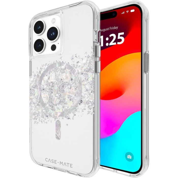 Case-Mate Case-Mate Karat Phone Case with MagSafe for iPhone 15 Pro - Touch of Pearl by Case-Mate - Refurbished - Premium condition