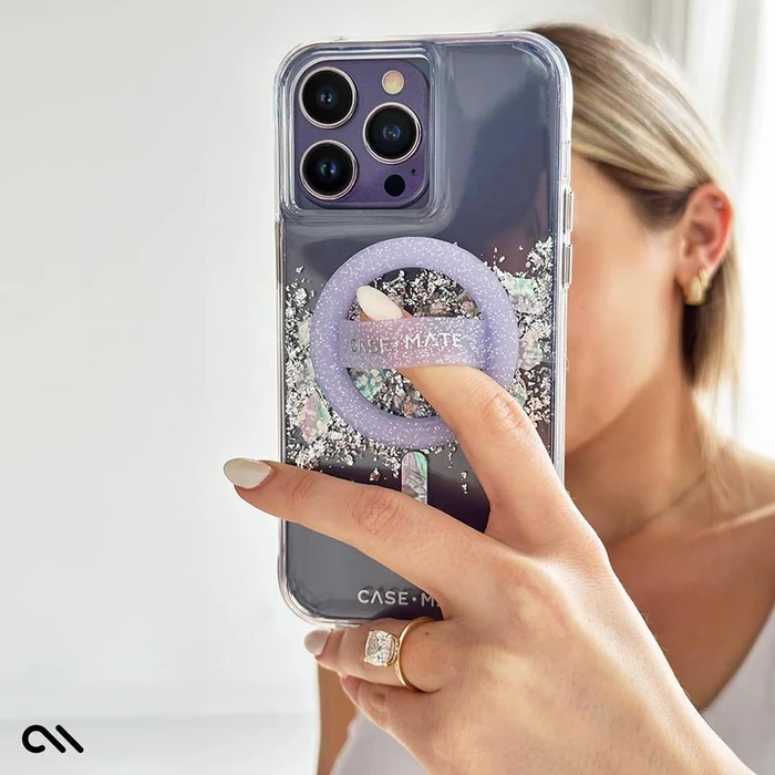 Case-Mate Case-Mate Karat Phone Case with MagSafe for iPhone 15 Pro - Touch of Pearl by Case-Mate - Image 9