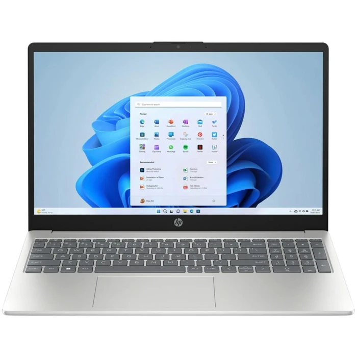 HP 15-fd0153wm Laptop 15.6" - Natural Silver - Intel Core i5-1334U 1.3GHz - 8GB RAM - 512GB by HP - Refurbished - Excellent condition - US$379.98