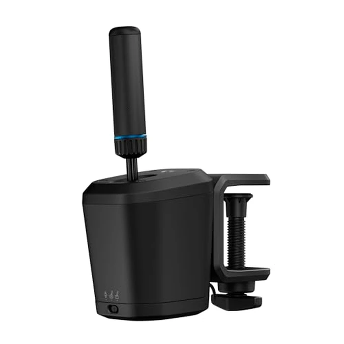 Logitech G RS Sim Racing Shifter and Handbrake With Easy Mode-Switching, Height-Adjustable Handle, and Table Clamp, for G and PRO Series Wheels, PS, Xbox, and PC Racing Units - Black by Logitech G - Used - Acceptable condition - CA$143.51