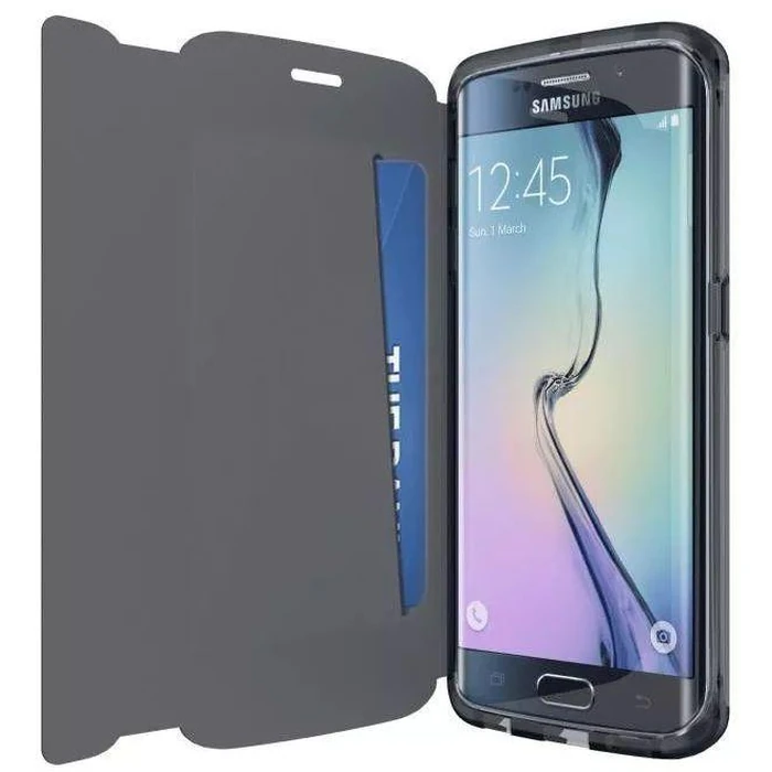 Tech21 Evo Frame Wallet Phone Case for Galaxy S6 Edge - Black by Tech21 - Image 1