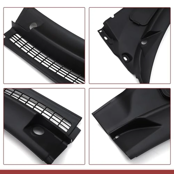 HEROFFIX 1 Pcs Windshield Wiper Cowl Cover for Mini Countryman Base Windshield Cowl Replacement No.51719808095/51719808096 Black Plastic by HEROFFIX - Image 3