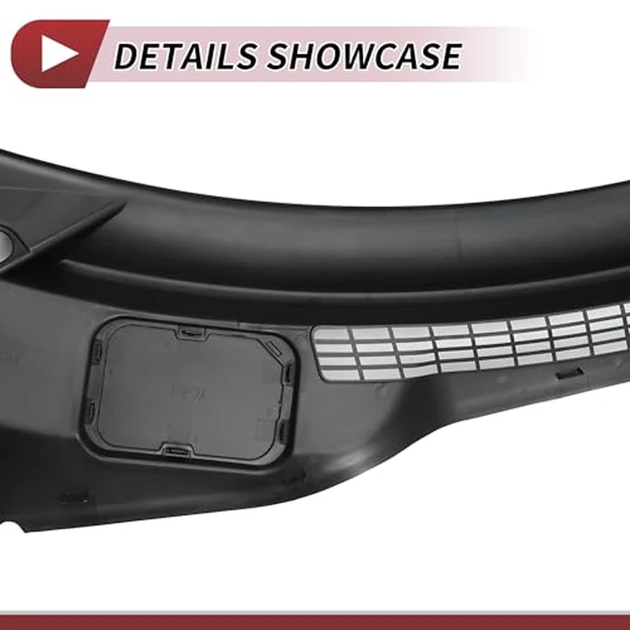 HEROFFIX 1 Pcs Windshield Wiper Cowl Cover for Mini Countryman Base Windshield Cowl Replacement No.51719808095/51719808096 Black Plastic by HEROFFIX - Image 6