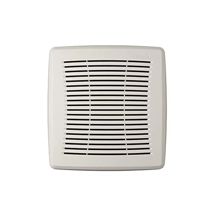 Broan-NuTone FGR101 Replacement Square Bathroom Ventilation Exhaust Fan Grille Cover, White by Broan-NuTone - Used - Acceptable condition