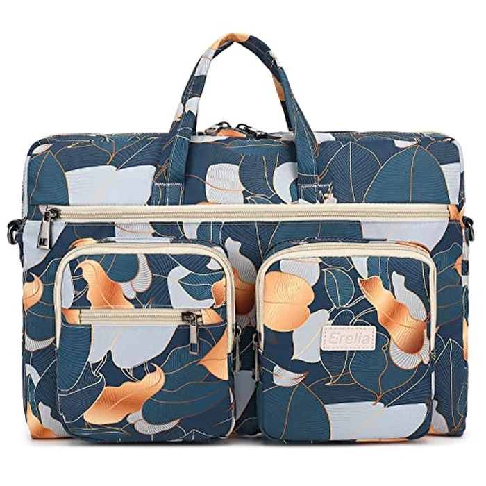 Laptop Shoulder Bag15.6inch women men Waterproof 16inch Computer Bags Women Business Office Work Bag Briefcase 14 inch case by EZrelia - Image 2