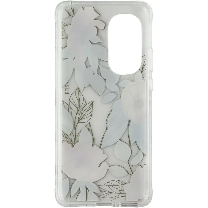 Elizabeth James Phone Case for Motorola Edge (2022) - Blooms in Bordeaux by Elizabeth James - Image 3