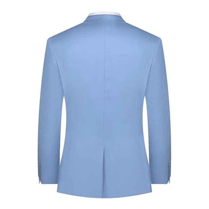 P&L Men's Modern Fit Two-Button Blazer Lightweight Sport Coat Casual Stretch Suit Jacket for Business & Daily Wear by P&L - Image 2