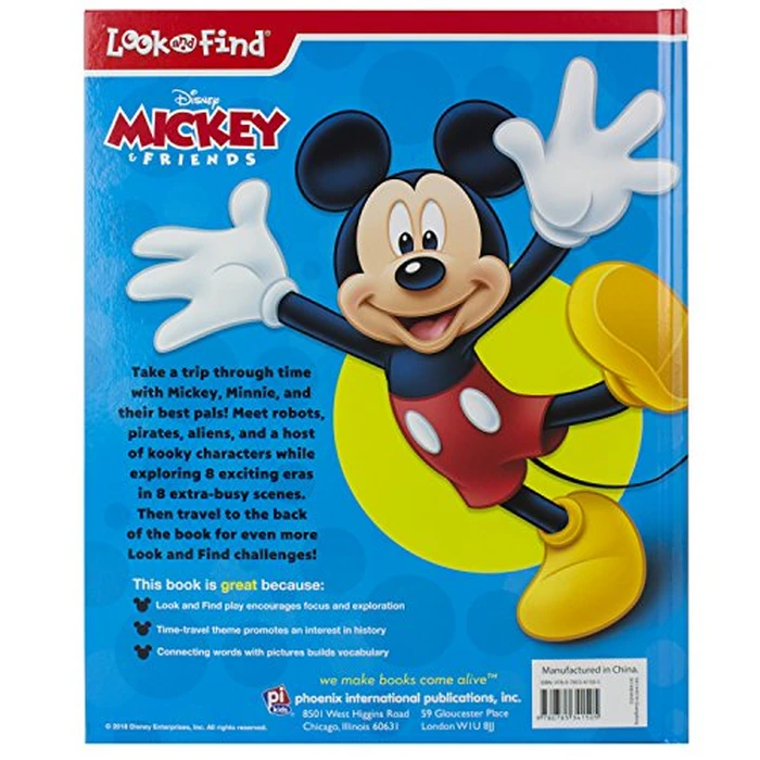 Disney Mickey Mouse & Friends - 90th Anniversary Look and Find - PI Kids by Phoenix International Publications - Image 5