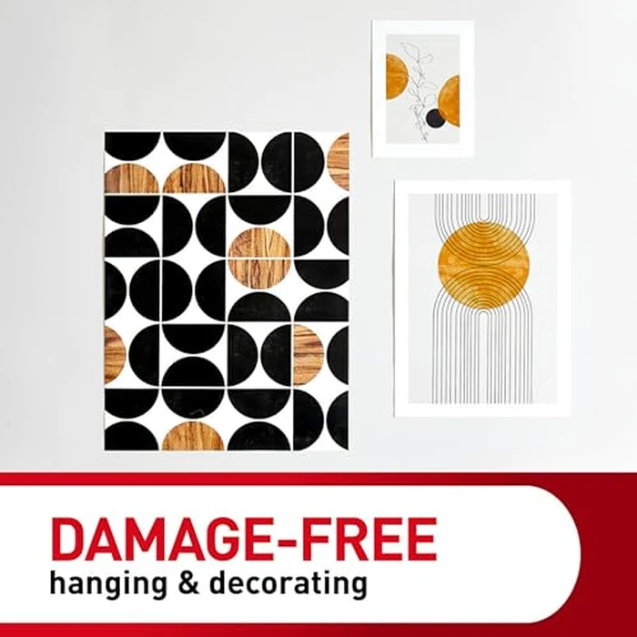 Command Poster Strips, 256 Strips Damage-Free Poster Hangers, No Tools Requried, Great for Home, Room, Wall, Office, and Dorm Decor, White Adhesive by Command - Image 6