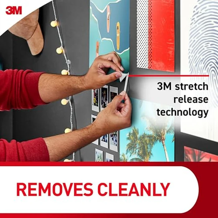 Command Poster Strips, 256 Strips Damage-Free Poster Hangers, No Tools Requried, Great for Home, Room, Wall, Office, and Dorm Decor, White Adhesive by Command - Image 9