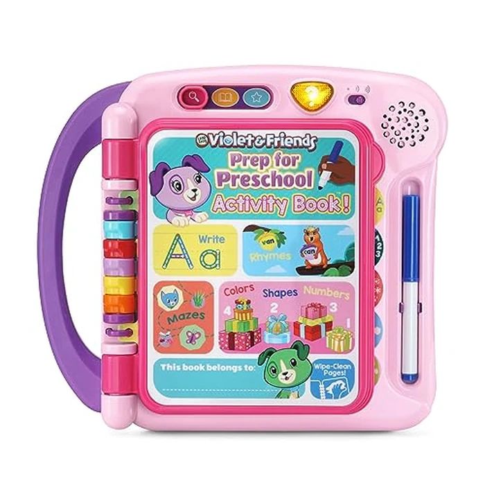 LeapFrog Violet and Friends Prep for Preschool Activity Book, Pink by LeapFrog - Used - Like New condition - US$22.59