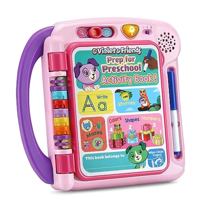 LeapFrog Violet and Friends Prep for Preschool Activity Book, Pink by LeapFrog - Image 2