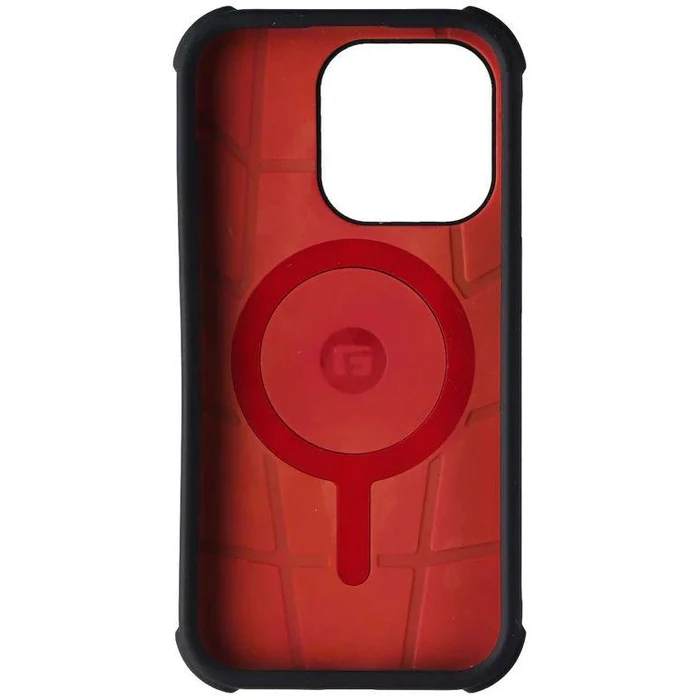Clckr G-Form Force Protection Phone Case for MagSafe for iPhone 15 Pro - Black/Red by Clckr - Image 3