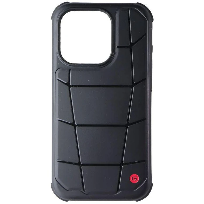 Clckr G-Form Force Protection Phone Case for MagSafe for iPhone 15 Pro - Black/Red by Clckr - Refurbished - Premium condition - US$8.78
