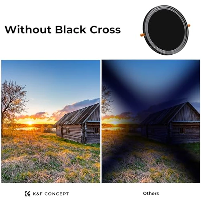 K&F CONCEPT 52mm Variable Fader ND2-32 ND Filter and CPL Circular Polarizing Lens Filter in 1 for Camera Lens Waterproof Neutral Density Polarizer Filter (Nano-D Series) by K&F CONCEPT - Image 4