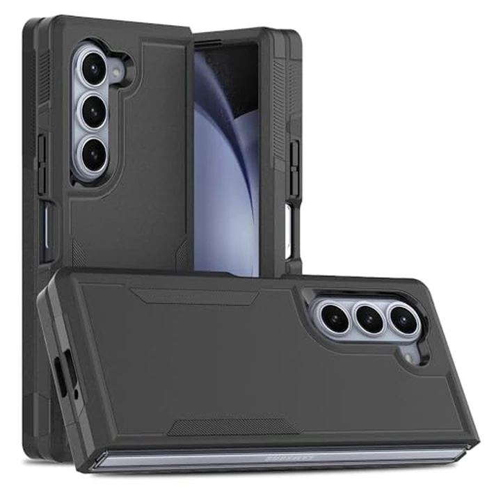 WOGROO Case for Samsung Galaxy Z Fold 6 Case, Shockproof, Strong and Durable Phone Protective Case, Black by WOGROO - Used - Very Good condition