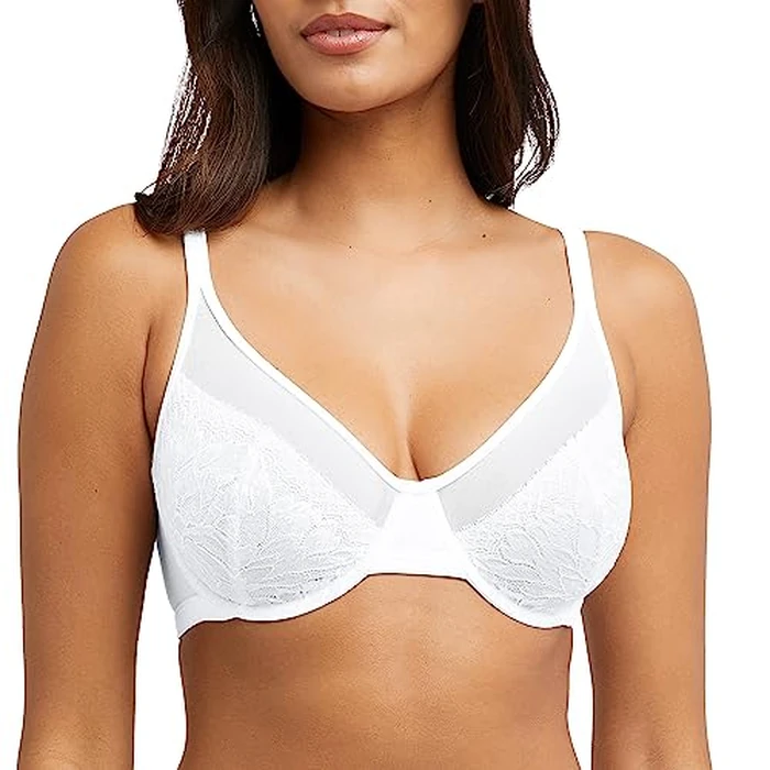 Bali Women's One Smooth U Lace Minimizer Bra, Underwire Full-Coverage Convertible Bra by Bali - Image 1