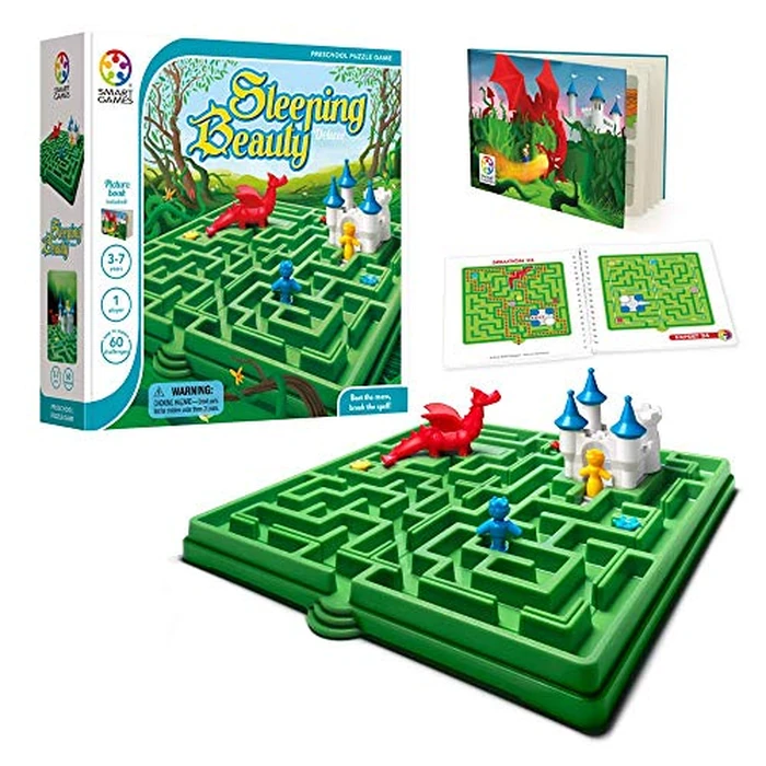 SmartGames - Sleeping Beauty - Educational Brainstorming - Multi-Level Strategy Game and Skill Building - Logic and Thinking Game - 3 Years + - 1 Player - Multilingual - 521228. by SmartGames - Used - Like New condition - CA$32.56