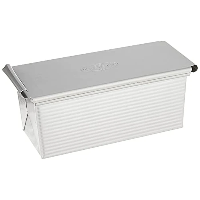 USA Pans 9 x 4 x 4-Inch Pullman, Aluminized Steel with Americoat by USA Pan - Image 1