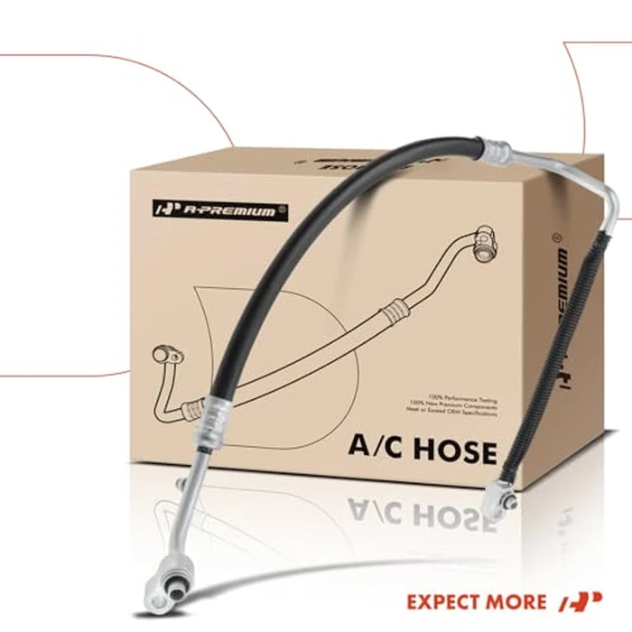 A-Premium A/C Discharge Line Hose Assembly Compatible with Chevrolet Silverado 1500/1500 HD, Tahoe, Suburban 1500/2500 & GMC Yukon, Yukon XL 1500/2500 & Cadillac Escalade, Compressor to Condenser by A-Premium - Image 8
