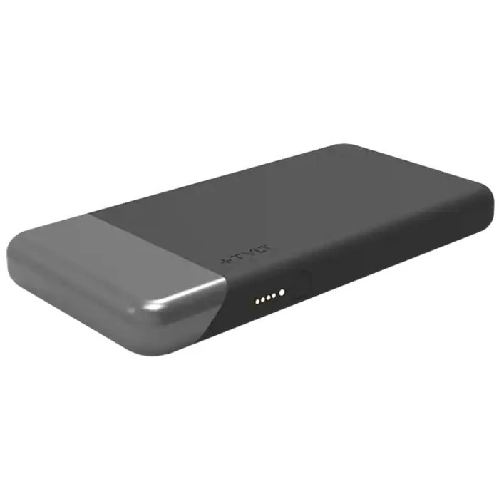 Tylt Pivot Portable Wireless Power Bank + Stand - Black by Tylt - Image 1