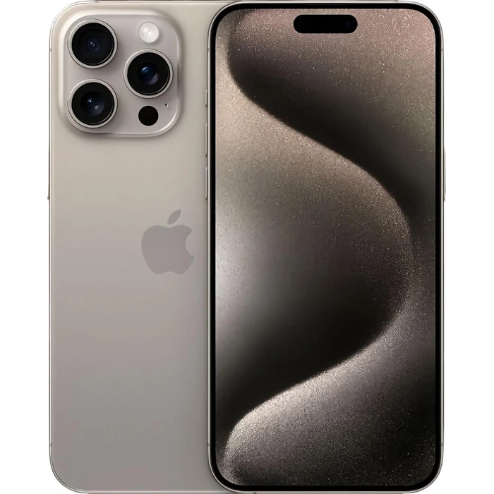 iPhone 15 Pro Max - 1TB - eSIM - Natural Titanium - Unlocked by Apple - Refurbished - Excellent condition - US$719.89