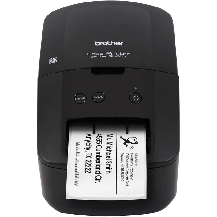 Brother QL-600 Desktop Label Printer - Black by Brother - Image 1