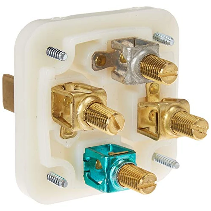 Leviton 9462-P 60 Amp, 125/250 Volt, Straight Blade, Plug, Industrial Grade, Grounding, Angle (Black) by Leviton - Used - Acceptable condition - CA$25.55