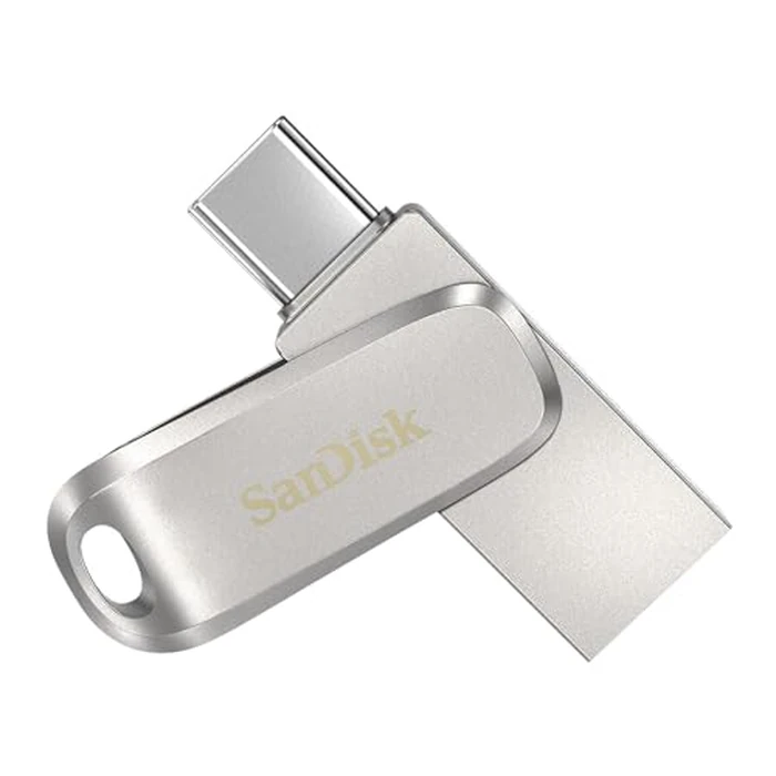 SANDISK 256GB Ultra Dual Drive Luxe USB Type-C - Up to 400MB/s - SDDDC4-256G-GAM46 by Sandisk - Used - Very Good condition