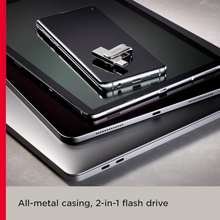 SANDISK 256GB Ultra Dual Drive Luxe USB Type-C - Up to 400MB/s - SDDDC4-256G-GAM46 by Sandisk - Image 2