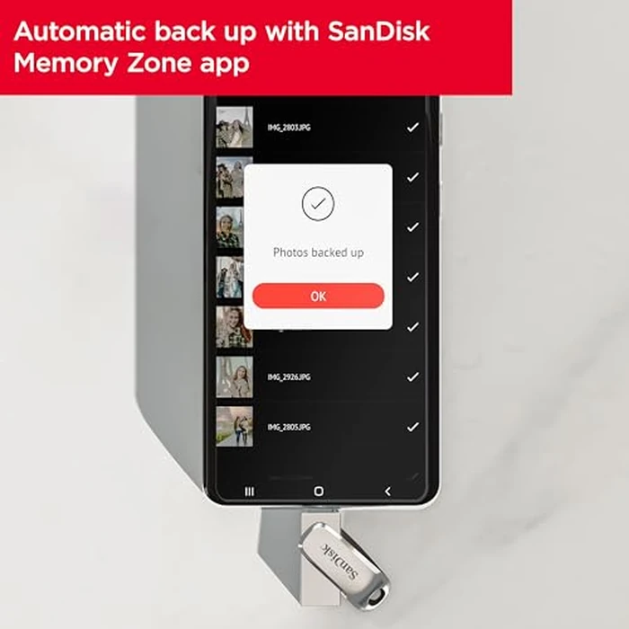 SANDISK 256GB Ultra Dual Drive Luxe USB Type-C - Up to 400MB/s - SDDDC4-256G-GAM46 by Sandisk - Image 6