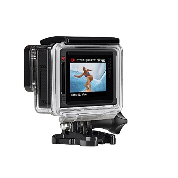 GoPro HERO4 Silver Action Camera, 4K30 Video, 12MP Photos, Touch Display, Waterproof to 40m by GoPro - Used - Like New condition - CA$573.53