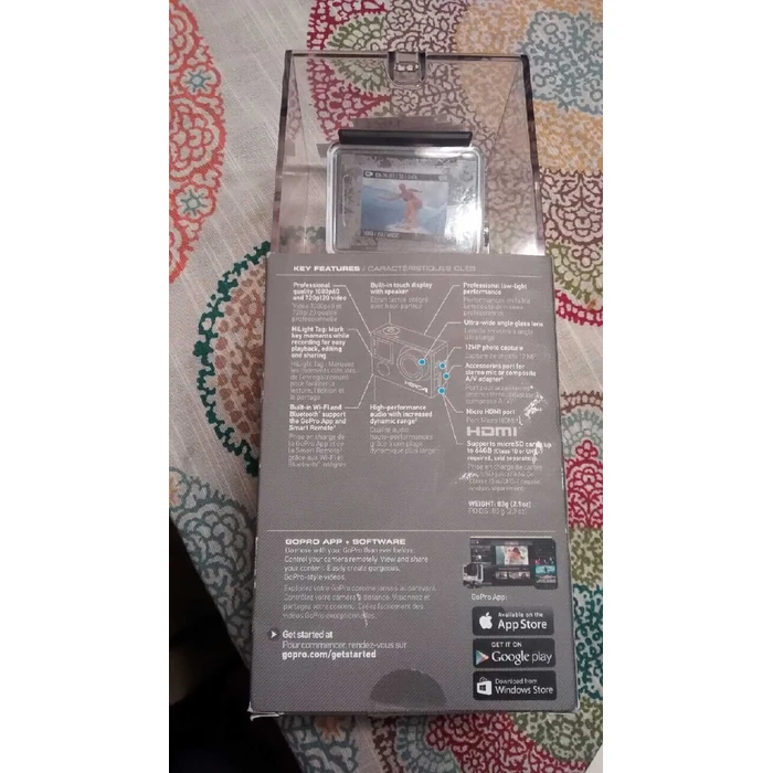 GoPro HERO4 Silver Action Camera, 4K30 Video, 12MP Photos, Touch Display, Waterproof to 40m by GoPro - Image 2