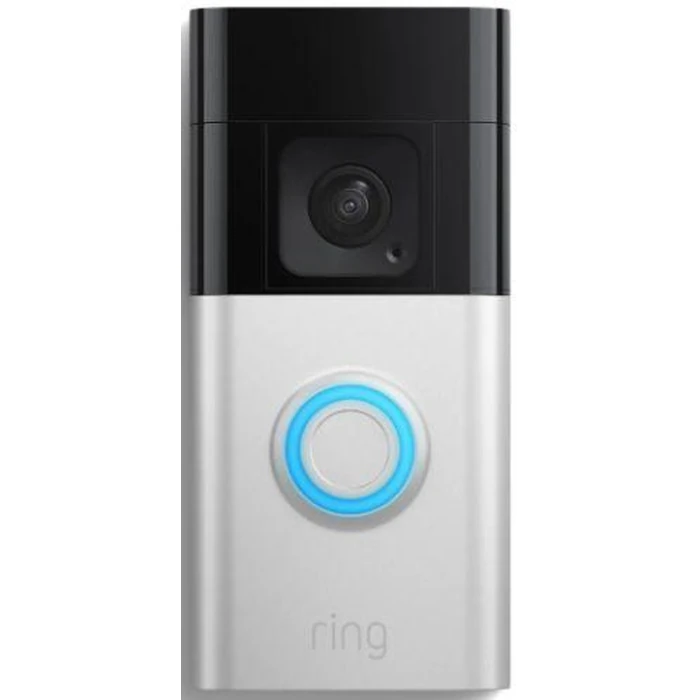 Ring Battery Doorbell Plus - Satin Nickel by Ring - Refurbished - Premium condition - US$56.44