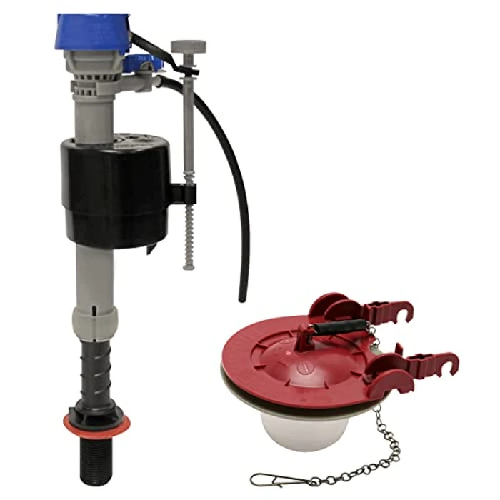 Fluidmaster K-400H-040-T5 PerforMAX Fill Valve and 3-Inch Flapper Toilet Repair Kit, Multicolor by Fluidmaster - Used - Like New condition - CA$22.02