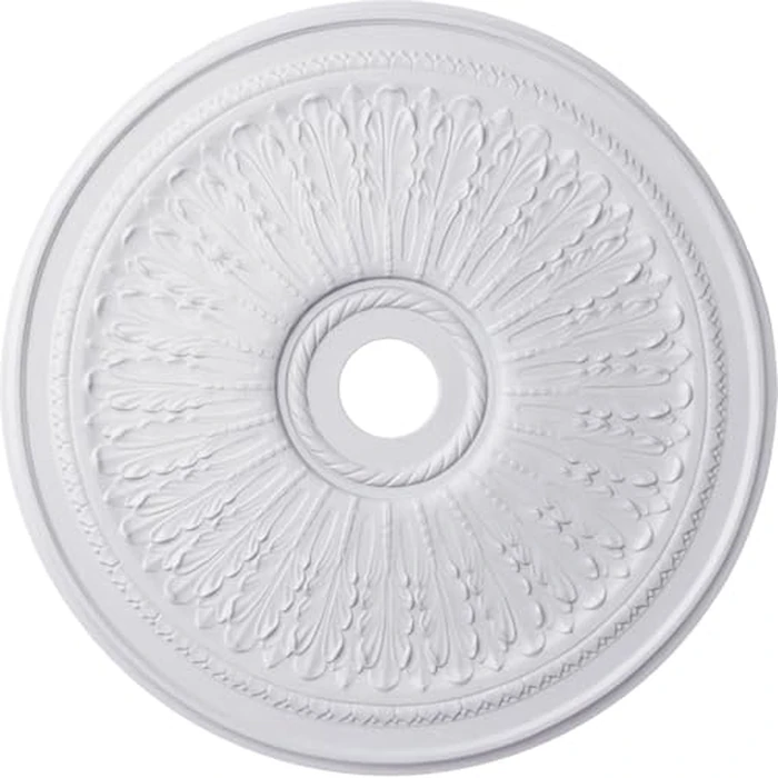 Ekena Millwork CM29OA 29 1/8" OD X 3 5/8" ID X 1" P Oakleaf Ceiling Medallion by Ekena Millwork - Used - Like New condition