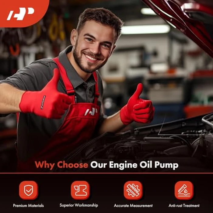 A-Premium 4.6L 5.4L High Volume Oil Pump Compatible with Ford F-150, F-150 Heritage, F-250 F-350 E-450 Super Duty, Explorer, Mustang, Expedition & Lincoln Navigator, Mark LT & Mercury Mountaineer by A-premium - Image 6