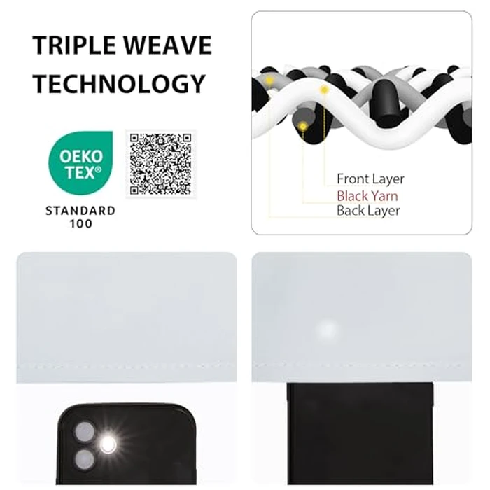 NICETOWN Thermal Door Blinds for Living Room Window, Privacy Room Darkening Insulated French Door Curtains for Kitchen Patio Sidelight Curtains with Tieback, 25" W x 64" L, 1 Piece, Greyish White by NICETOWN - Image 5