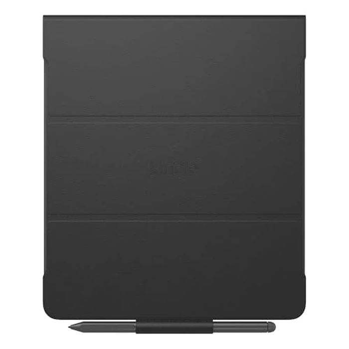 Amazon Kindle Scribe Leather Folio Cover with Magnetic Attach, Sleek Protective Case by Amazon - Used - Like New condition