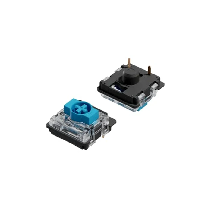 Gateron ks-27 Low Profile Key Switches for Mechanical Gaming Keyboards | Plate Mounted (Gateron Blue, 65 Pcs) by Ranked - Used - Very Good condition - CA$28.79