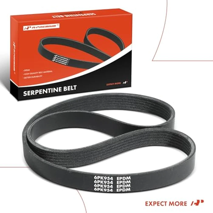 A-Premium Engine Serpentine Drive Belt Compatible with Kia Soul 2012-2013, Rio 2012 & Hyundai Accent 2012-2015, Veloster & Toyota Yaris, Yaris iA & Mazda MX-5 Miata & Scion iA, 1.5L 1.6L 2.0L by A-premium - Image 9